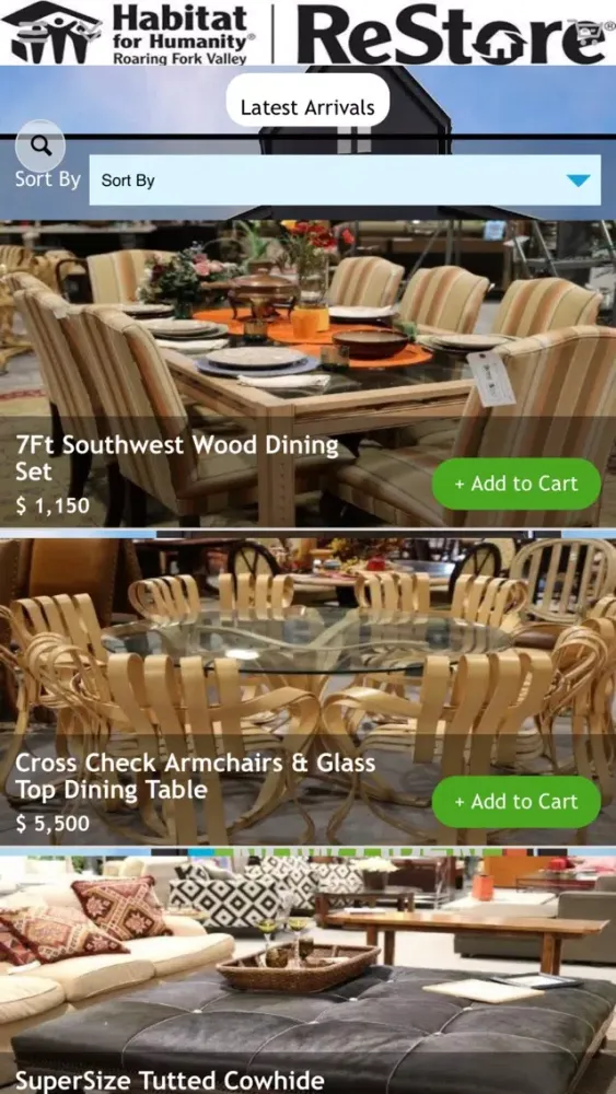 Roaring Fork Valley ReStore Screenshots